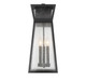 Millford Three Light Outdoor Wall Lantern (5-636-BK)