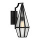 Peninsula One Light Outdoor Wall Lantern (5-709-BK)
