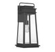 Boone One Light Outdoor Wall Lantern (5-814-BK)