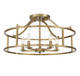 Stockton Five Light Semi Flush Mount (6-1679-5-322)