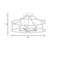 Stockton Five Light Semi Flush Mount (6-1679-5-322)
