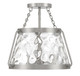 Crawford Three Light Semi-Flush Mount (6-1802-3-SN)