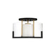 Eaton One Light Semi-Flush Mount (6-1981-1-143)