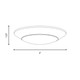 LED Disc Light (6-2000-6-BZ)