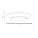 LED Disc Light (6-2000-6-WH)