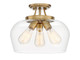 Octave Three Light Semi-Flush Mount (6-4035-3-322)