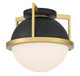 Carlysle One Light Flush Mount (6-4602-1-143)