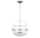 Denmar Four Light Convertible Semi-Flush/Pendant (6-4723-4-11)