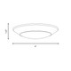 LED Disc Light (6-5CCT-6-WH)