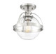 Pendleton One Light Semi-Flush Mount (6-7200-1-SN)