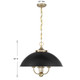 Monterey Four Light Pendant (7-1725-4-143)
