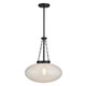 Savoy House - 7-1740-1-89 - One Light Pendant - Willow - Matte Black