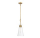 Savoy House - 7-1831-1-322 - One Light Pendant - Lakewood - Warm Brass