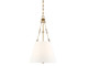 Savoy House - 7-2201-4-322 - Four Light Pendant - Austin - Warm Brass