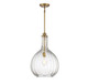 Savoy House - 7-2255-1-322 - One Light Pendant - Brandon - Warm Brass