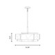 Orleans Six Light Pendant (7-2333-6-50)