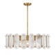 Savoy House - 7-2911-5-322 - Five Light Pendant - Antolini - Warm Brass