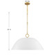 Alta One Light Pendant (7-2918-1-157)