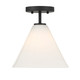 Savoy House - 7-4011-1-89 - One Light Mini-Pendant - Blair - Matte Black