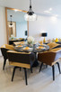 Octave Three Light Pendant (7-4034-3-BK)