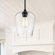 Octave One Light Pendant (7-4036-1-BK)