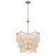 Savoy House - 7-7520-6-17 - Six Light Pendant - Melia - Cypress