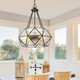 Tartan Four Light Pendant (7-9008-4-28)