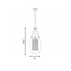 Dunbar One Light Pendant (7-9063-1-95)