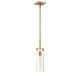 Savoy House - 7-9770-1-322 - One Light Mini Pendant - Winfield - Warm Brass