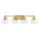 Dover Four Light Bathroom Vanity (8-1030-4-322)