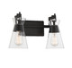 Lakewood Two Light Bathroom Vanity (8-1830-2-BK) Lakewood Two Light Bathroom Vanity (8-1830-2-BK)
