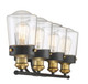 Macauley Four Light Bath Bar (8-2069-4-51)