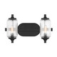 Savoy House - 8-3024-2-BK - Two Light Bathroom Vanity - Holton - Matte Black