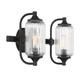 Holton Two Light Bathroom Vanity (8-3024-2-BK)