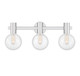 Savoy House - 8-3076-3-11 - Three Light Bathroom Vanity - Wright - Chrome