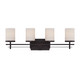 Savoy House - 8-338-4-13 - Four Light Bath Bar - Colton - English Bronze
