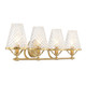 Candler Four Light Bathroom Vanity (8-3596-4-322)