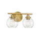 Carson Two Light Bath Bar (8-4050-2-322)