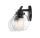 Carson Three Light Bath Bar (8-4050-3-BK)