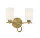 Woodbury Two Light Bath Bar (8-530-2-322)