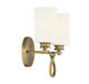 Woodbury Two Light Bath Bar (8-530-2-322)