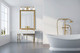 Melrose Four Light Bath Bar (8-6836-4-322)