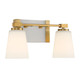 Darby Two Light Bathroom Vanity (8-6901-2-322)