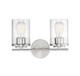 Savoy House - 8-8020-2-11 - Two Light Bath Bar - Marshall - Polished Chrome