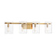 Genry Four Light Bathroom Vanity (8-8204-4-322)