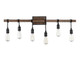 Burgess Six Light Bath Bar (8-993-6-41)