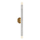 Savoy House - 9-2901-2-264 - Two Light Wall Sconce - Callaway - White Marble w/Warm Brass