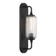 Holton One Light Wall Sconce (9-3024-1-BK)