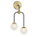 Couplet Two Light Wall Sconce (9-6696-2-143)