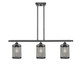 Innovations - 516-3I-BK-M18-BK - LED Pendant - Downtown Urban - Matte Black